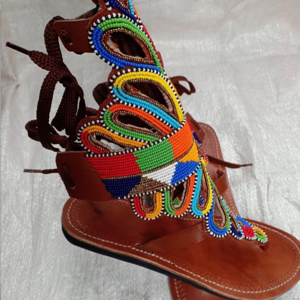 maasai tribe imported sandals